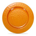 PRATO MARCADOR 28CM LARANJA
