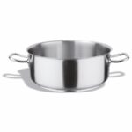 CAÇAROLA  SEM TAMPA INOX-PRO AÇO INOX 32 CM