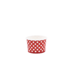 TAÇA / COPO GELADO 120ML VERMELHO 1000 UNIDADES