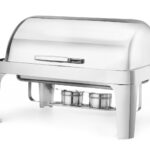 RÉCHAUD GASTRONORM 1/1 COM TAMPA BASCULANTE